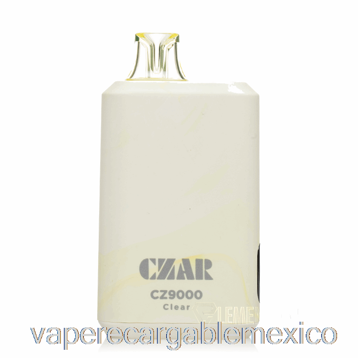Vape Recargable Zar Cz9000 Desechable Transparente